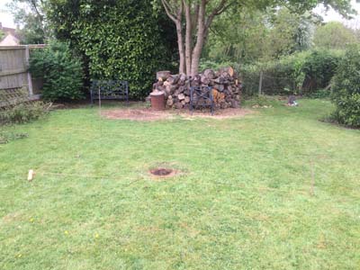 A patch of grass