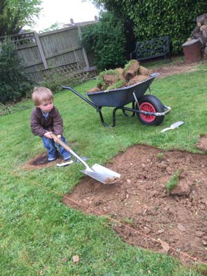 Jax removing turf