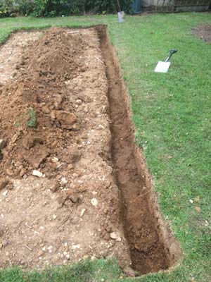A trench