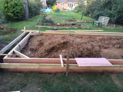 Shuttering for office base