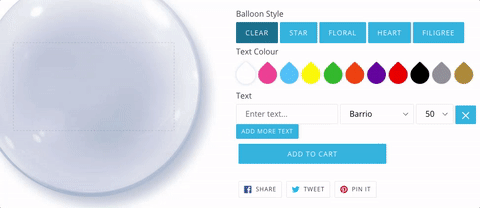 Custom balloon